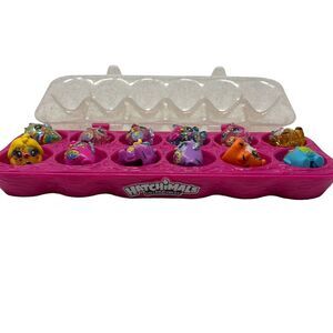 Hatchimals CollEGGtibles‎ 12-Pack HATCHIMALS MINI'S W/ Pink Egg Carton